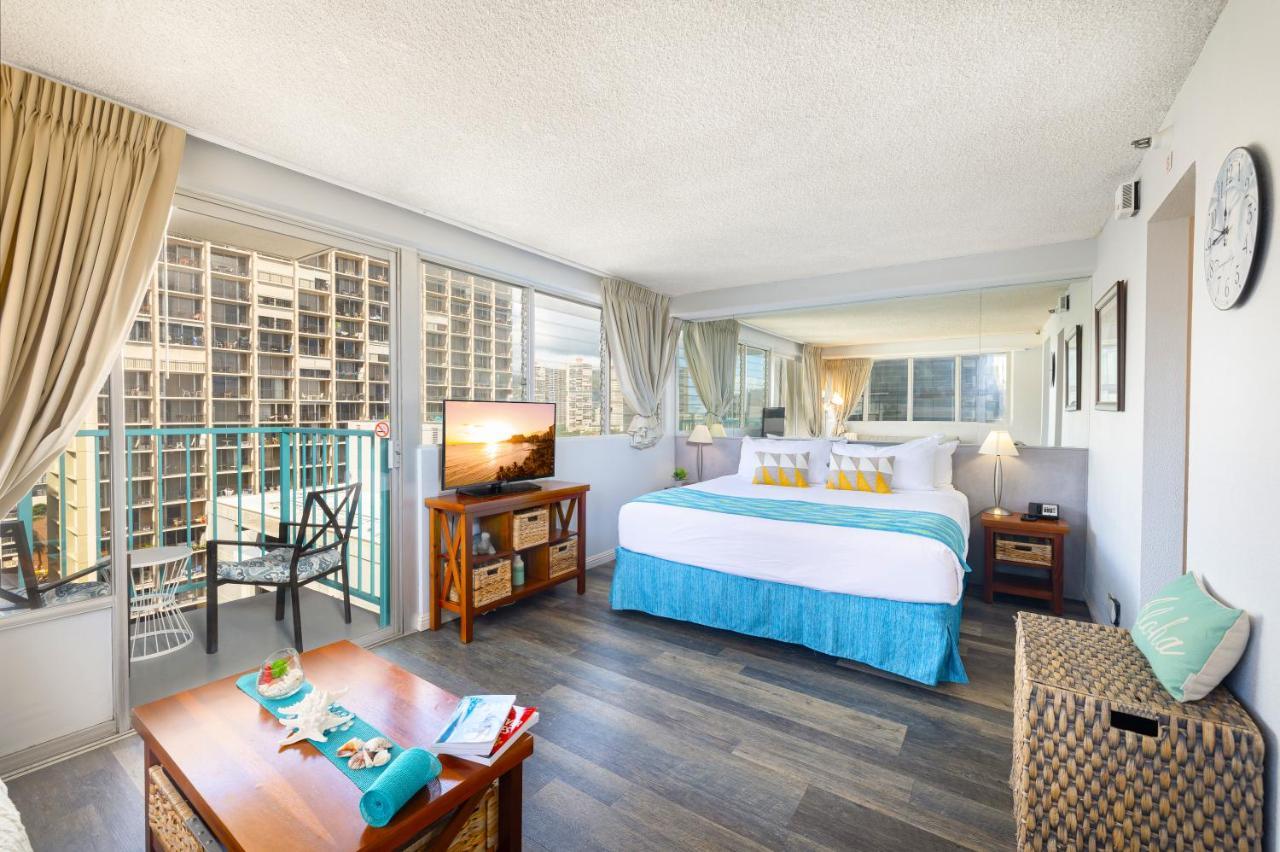 Beautiful Studio In The Heart Of Vibrant Waikiki Χονολουλού Εξωτερικό φωτογραφία